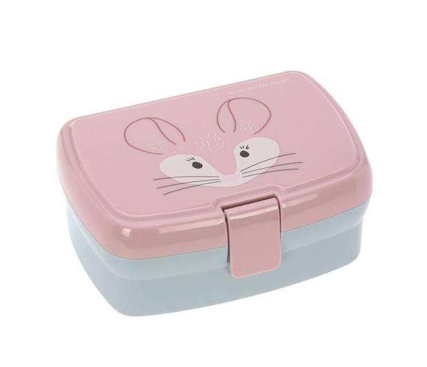 Lassig Zestaw Lunchbox + butelka 460 ml About Friends Szynszyla - 1058060 - zdjęcie 2